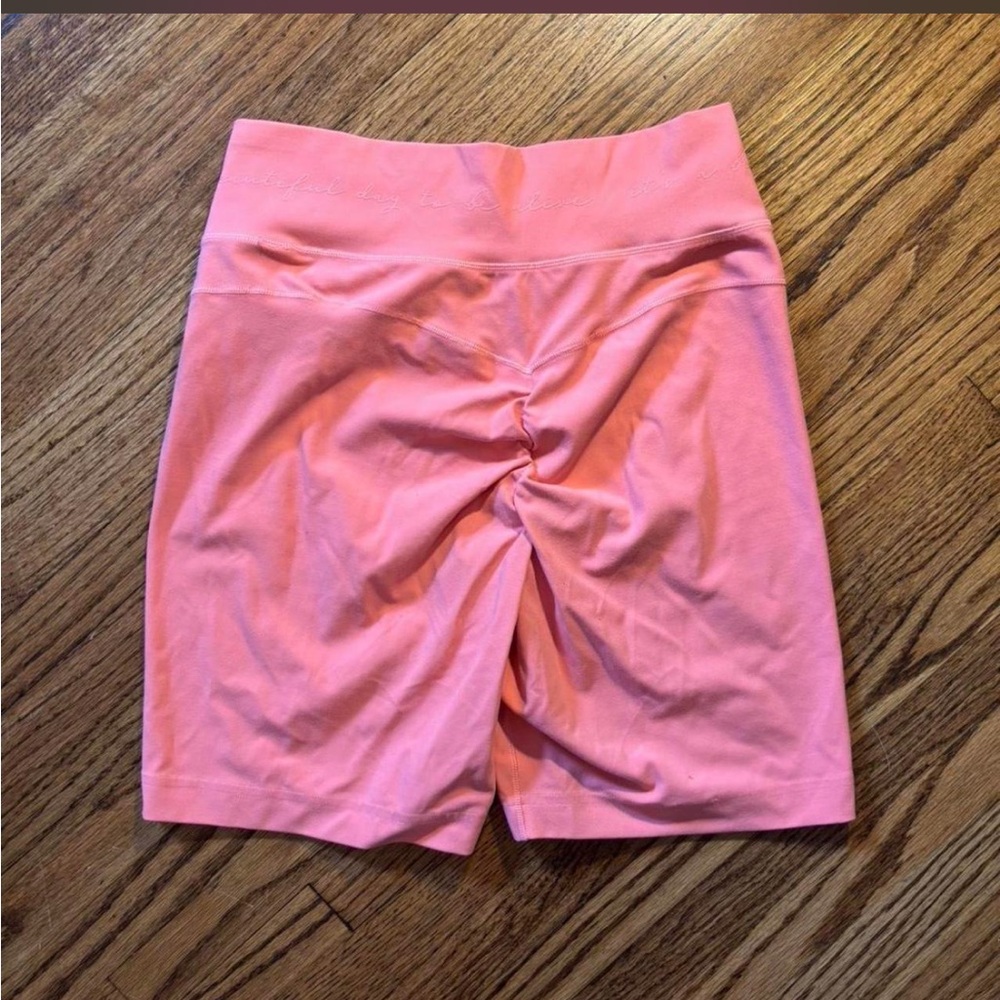 Gymshark Whitney Simmons Pink Biker Shorts - Medium